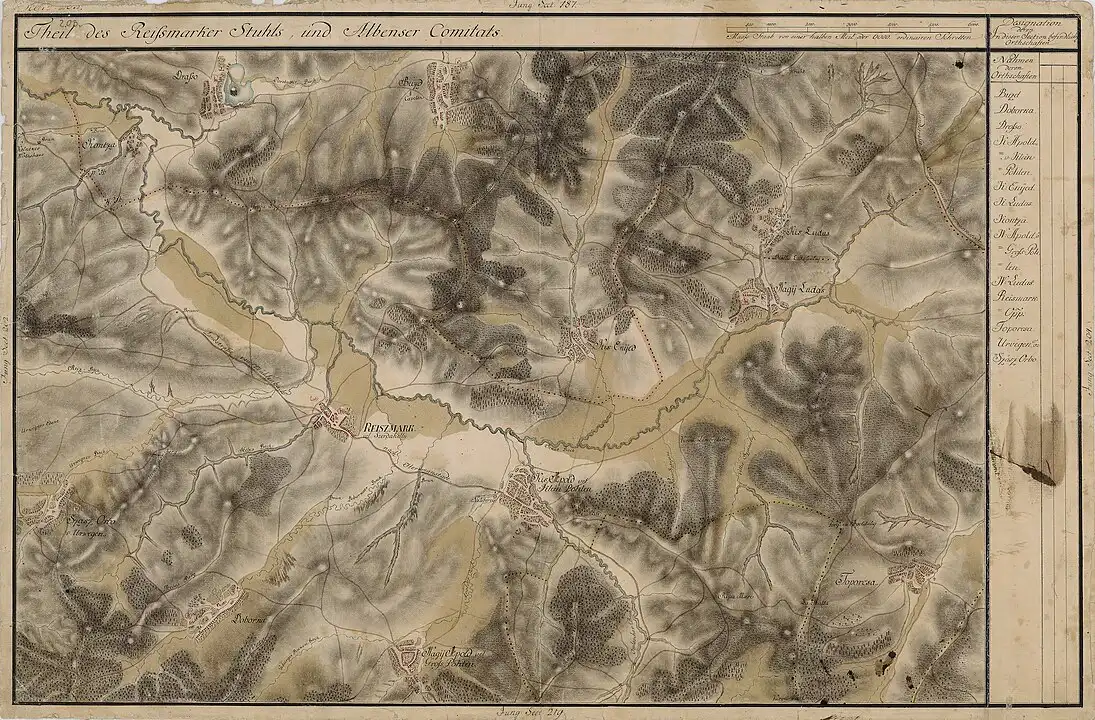 Miercurea Sibiului (harta)